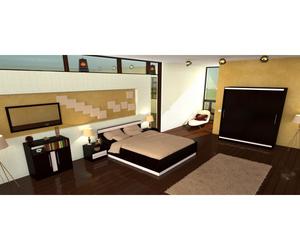 Dormitor Verona Wenge cu pat 160x200 cm