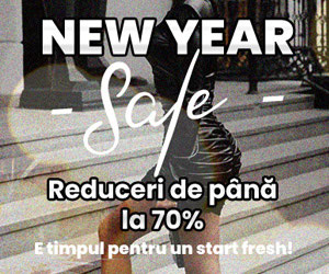 New Year Sale, Reduceri de până la 70% la haine atractive