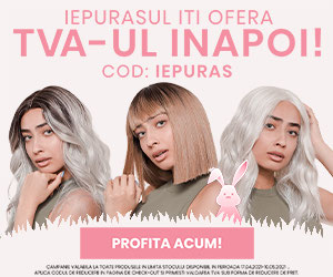 Campanie Paste - TVA-ul Inapoi - Extensii, peruci și produse pentru păr