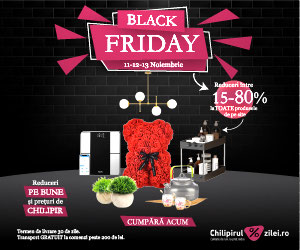 Black Friday Chilipirul-zilei vine cu reduceri pe bune de până la 80%