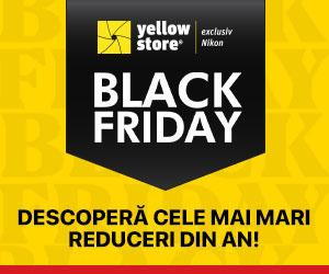 Black Friday YellowStore 2022! Reduceri la aparate si obiective foto Nikon