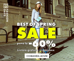 Best of Spring Sale FashionDays - reduceri de pana la 60%