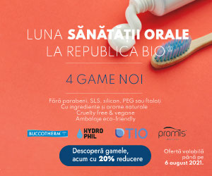 RepublicaBio Luna Sanătății Orale - 4 game noi cu -20% reducere