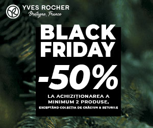 BLACK FRIDAY Yves-rocher -50% la minimum 2 produse achiziționate