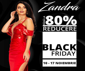 Zandra Black Friday - Reduceri de până la 80% la TOATE produsele de pe site