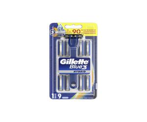 Aparat de ras Blue3 Hybrid + 9 rezerve Gillette