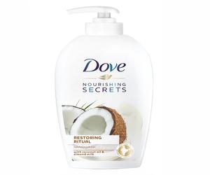 DOVE SAPUN LICHID CU POMPITA RESTORING RITUAL WITH COCONUT OIL & ALMOND MILK