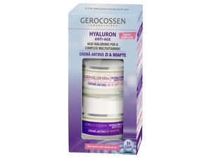 GEROCOSSEN HYALURON SET CREMA ANTIRID DE ZI SI CREMA ANTIRID DE NOAPTE 