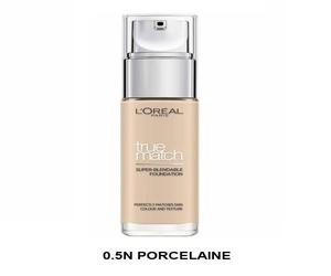 LOREAL TRUE MATCH SUPER-BLENDABLE FOND DE TEN PORCELAINE 0.5N