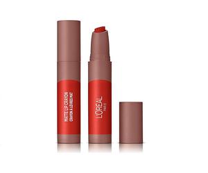 LOREAL MATTE LIP CRAYON RUJ DE BUZE MAT CARAMEL REBEL110