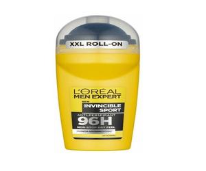 LOREAL MEN EXPERT INVINCIBLE SPORT ULTRA ABSORBING 96H ANTIPERSPIRANT ROLL ON