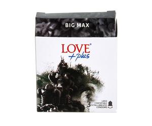 LOVE +PLUS BIG MAX PREZERVATIVE SET 3 BUCATI