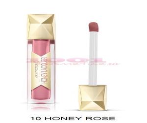 MAX FACTOR HONEY LAQUER LUCIU DE BUZE HONEY ROSE 10