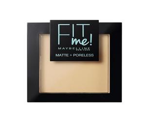 MAYBELLINE FIT ME MATTE + PORELESS PUDRA COMPACTA MATIFIANTA PORCELAIN 110