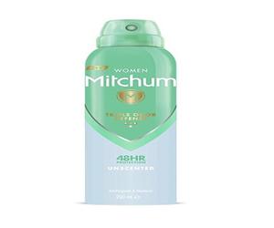 MITCHUM UNSCENTED DEODORANT SPRAY FEMEI FARA MIROS (Optiuni de comanda: 200ml)