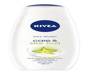 NIVEA CARE & STAR FRUIT GEL DE DUS 500ML