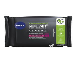 NIVEA MICELARE WATERPROOF SERVETELE DEMACHIANTE 20 BUCATI