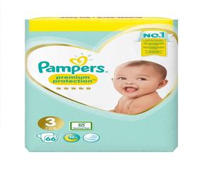 PAMPERS PREMIUM PROTECTION SCUTECE COPII NR.3 JUMBO PACK 66 BUCATI