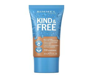 RIMMEL LONDON KIND & FREE FOND DE TEN HIDRATANT GOLDEN BEIGE 210