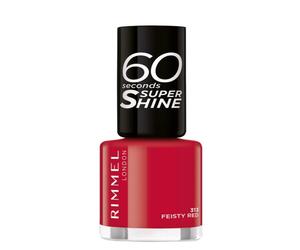 RIMMEL LONDON 60 SEC SUPER SHINE LAC DE UNGHII FEISTY RED 313