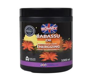 RONNEY PROFESSIONAL BABASSU OIL MASCA ENERGIZANTA PENTRU PAR VOPSIT (Optiuni de comanda: 1000 ml)