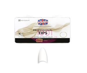 RONNEY PROFESSIONAL TIPS WHITE ALMOND SHAPE 300 BUCATI