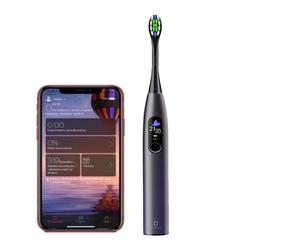 Periuta de dinti electrica inteligenta Oclean X Pro Smart Electric Toothbrush, Aurora Purple