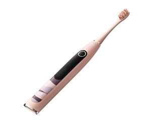 Periuta de dinti electrica Oclean X10 Smart Electric Toothbrush, Pink, 40.000 RPM, autonomie 60 de zile