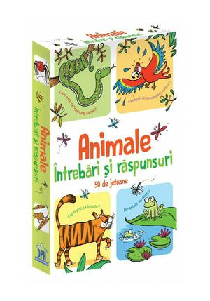 Animale - Intrebari si raspunsuri - 50 de Jetoane 