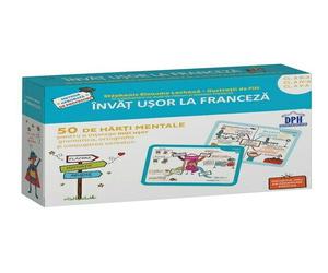 Invat usor la Franceza: 50 de harti mentale - Volumul II - Cls. a III-a, a IV-a, a V-a