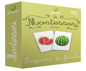 Montessori. Asocieri. Legume si fructe