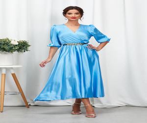 Rochie Yolanda Bleu